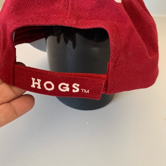 Arkansas Razorbacks hogs football/baseball cap - Picture 2 of 5